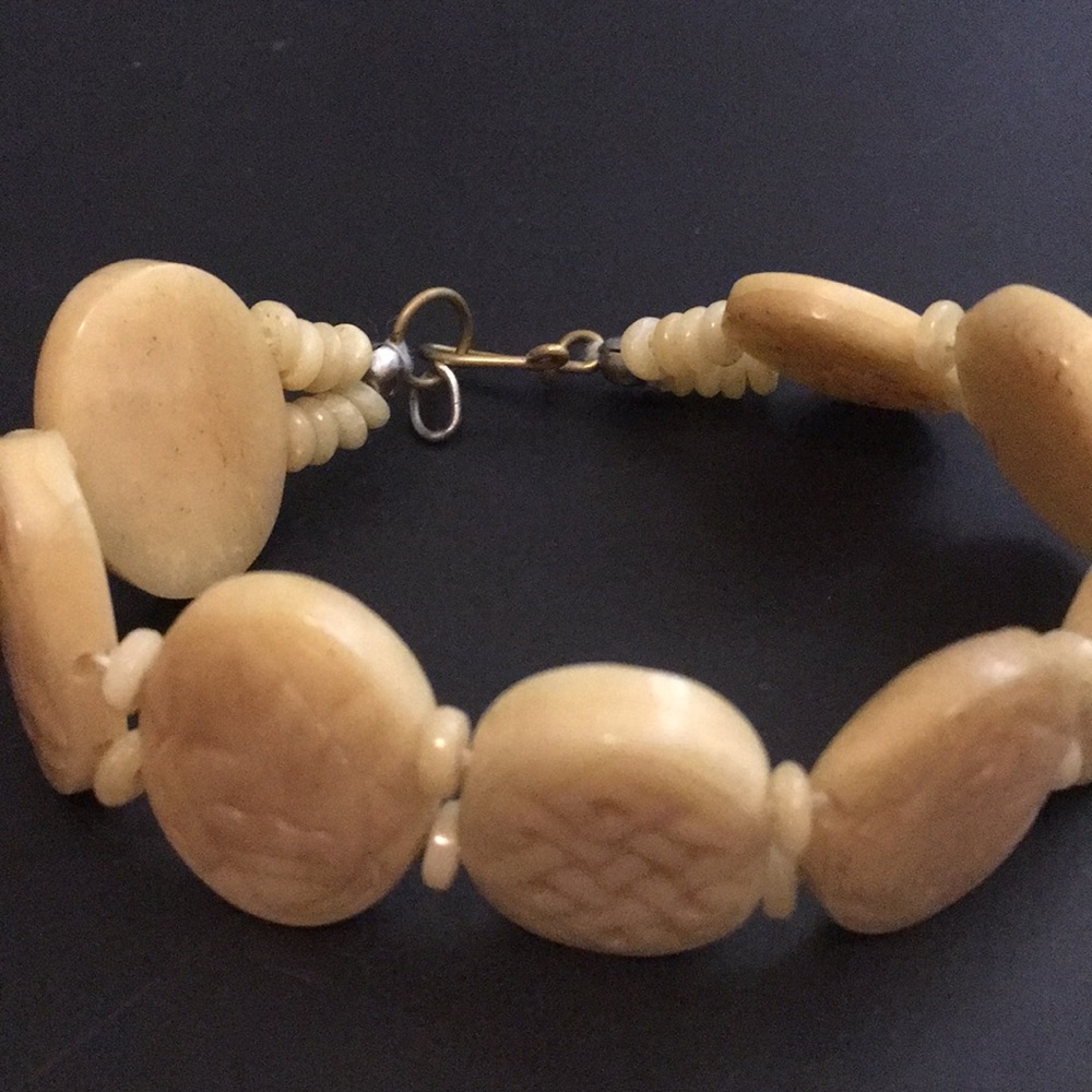 Vintage bone bracelet